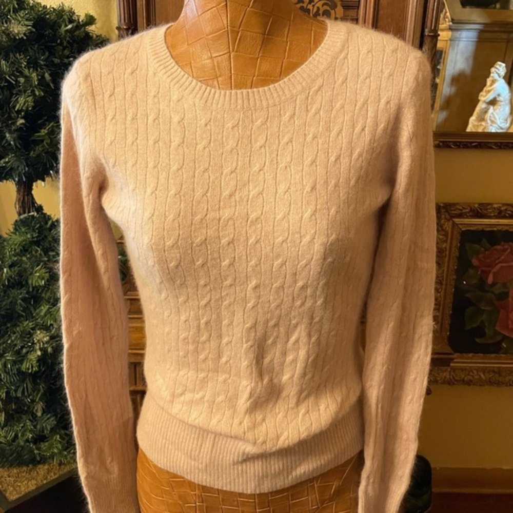 Anthropologie Cable Knit Sweater